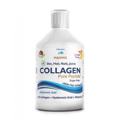 SWEDISH NUTRA FISH COLLAGEN PURE PEPTIDE 10.000MG 500ML